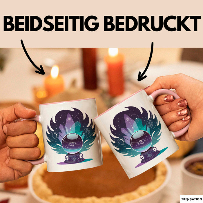Spiritueller Suchender Tasse Geschenkidee für Innere Reise Rosa Trendation