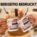 EDM-Enthusiastin Tasse Geschenk Lustiger Spruch Bitte Erheben Sie Sich Seine Majestät Die EDM-Enthusiastin Betritt Den Raum Rosa Trendation
