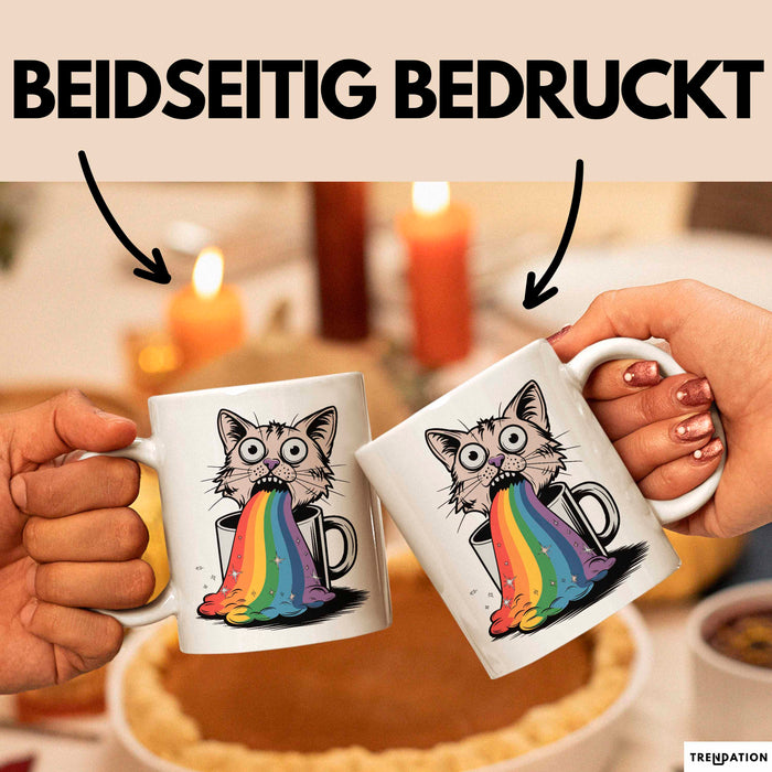 Memelord Tasse Geschenkidee für Meme Süchtige Weiß Trendation