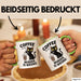 Kaffee Tasse Geschenk Coffee Because Murder Is Wrong Geschenkidee Katze Grün Trendation