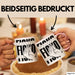 Italiener Geschenk Tasse Ficko Italienische Handbewegeung Kaffee-Becher Rosa Trendation
