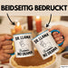 Lama Tasse Geschenk Dr Llama No Drama Geschenkidee Lustig Tier Blau Trendation