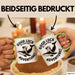 Büroarbeit Kollege Abschied Tasse Geschenk Lustige Geschenkidee Spruch Viel Glück Auf Deinem Neuen Abenteuer Grün Trendation