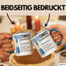 Grieche Tasse Geschenk Ouzotimist Geschenkidee Ouzo-Liebhaber Kaffee-Becher Blau Trendation