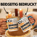 Dachdecker Ausbildung Tasse Geschenk Ich Bin Dachdecker In Der Ausbildung Ich Darf Das Geschenkidee Spruch Blau Trendation