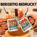 Opa Großvater Tasse Becher Geschenk Lustige Geschenkidee Spruch Opa Weiss Alles Trendation
