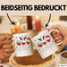 Wein-Trinker Geschenk Weihnachten Rotwein Geschenkidee Weintrinkerin Grafik Kaffee-Becher Weiß Trendation