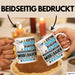 Modelbauer Geschenk Tasse Lustiger Spruch Erheben Sie Sich Der Modelbauer Betritt den Raum Weiß Trendation