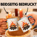 Camping Koch Tasse Geschenkidee für Outdoor Koch Liebhaber Blau Trendation