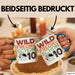 10. Geburtstag Geschenk Tasse Becher Wild Frech Und Schon 10 Blau Trendation