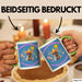 Meme Tasse Geschenk Lustiger Becher Hund Die Sonne Ist wieder Raus Also Verlass Ich Das Haus Grün Trendation