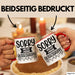 Humor Tasse Geschenk Kollegen Sorry Nicht Meine Entgeltgruppe Kaffee-Becher Rot Trendation