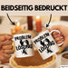 Maler Tasse Geschenk für Künstler Maler Männer Geschenkidee Problem und Lösung Malen Weiß Trendation