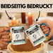 Tonstudio-Besitzer Tasse Geschenk für Tonstudio-Besitzer Geburtstag Lustiger Spruch Kaffee-Becher Was Ist Deine Superkraft Blau Trendation