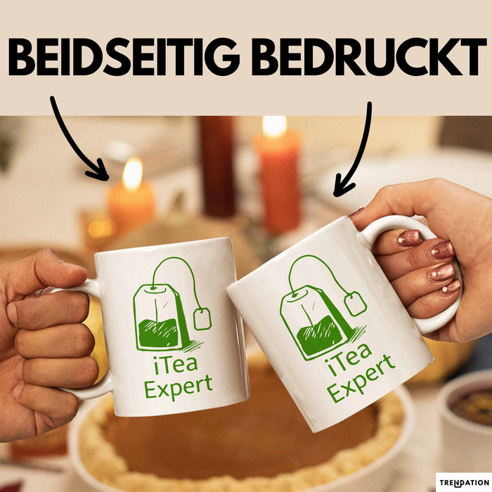 IT Techniker Ingenieur Tasse Geschenk Lustige Geschenkidee Spruch Itea Expert Weiß Trendation