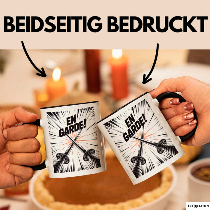 Fechter Tasse Geschenk Lustige Geschenkidee Spruch Für Schwertsport Fans Trendation