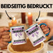 Manager Tasse Geschenk für Manager Geburtstag Lustiger Spruch Kaffee-Becher Was Ist Deine Superkraft Blau Trendation