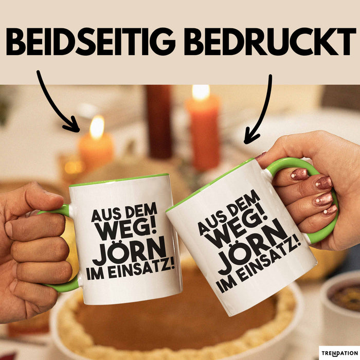 Joern Tasse Aus Dem Weg! Joern Im Einsatz! Geschenk