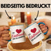 Edeltraud Tasse Geschenk Ich Bin Vollkommen Edeltraud Geschenkidee Geburtstag Blau Trendation