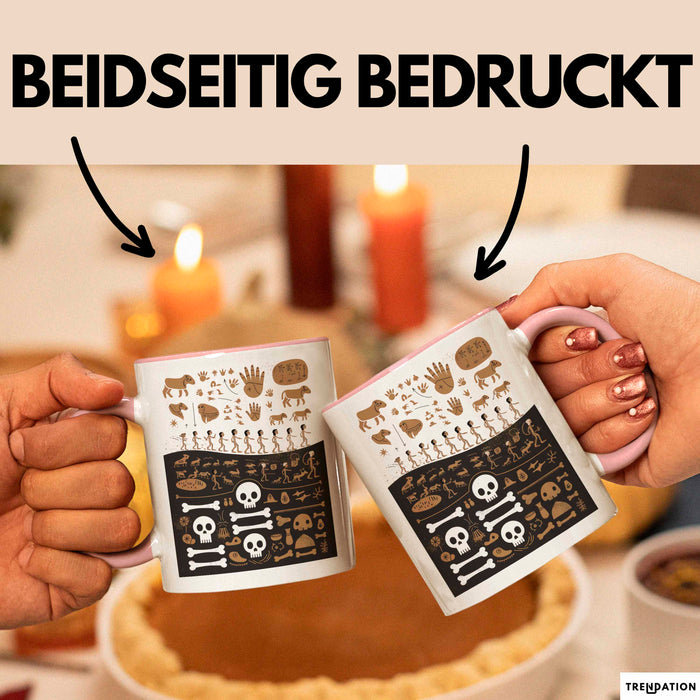 Anthropologe Tasse Geschenk Lustige Geschenkidee Spruch Für Kultur Entdecker Rosa Trendation
