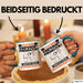 Hiphop-Produzent Tasse Geschenk für Hiphop-Produzent Geburtstag Lustiger Spruch Kaffee-Becher Was Ist Deine Superkraft Blau Trendation