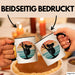 Retro Koala Tierliebhaber Tasse Geschenk Lustige Geschenkidee Spruch Schwarz Trendation