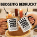 Büroarbeit Kollege Abschied Tasse Geschenk Lustige Geschenkidee Spruch Richtig Kacke Dass Du Gehst Schwarz Trendation