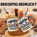 Humor Faultier Tasse Pflege Kaffee-Becher Lustig Und Du Kannst Pflegegrad 4 Beantragen Fass Meinen Kaffee An Büro Krankenschwester Blau Trendation