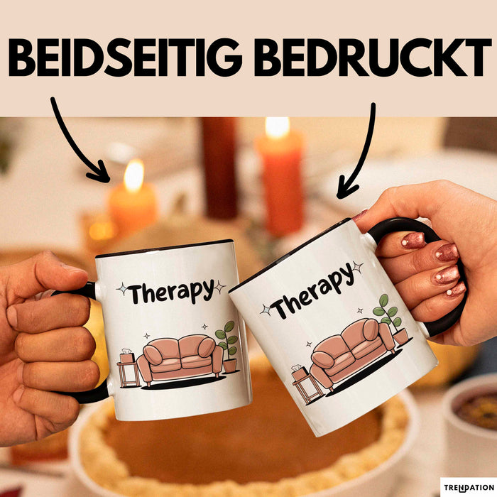 Therapeut Tasse Geschenk Lustige Geschenkidee Spruch Für Mentale Gesundheit Befürworter Trendation