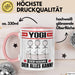 Yogi Tasse Geschenk für Yogi Der Mann Der Alles Kann Geschenkidee zum Geburtstag Rosa Trendation