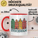 Stockholm Schweden Skandinavien Schwedisch Tasse Geschenk Lustige Geschenkidee Spruch Rot Trendation