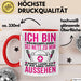 Krankenschwester Pflege Betreuung Tasse Geschenk Lustige Geschenkidee Spruch Ich Bin Krankenpfleger Rot Trendation