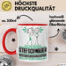 Stiefschwäger Geschenk Tasse Ich Bin Stiefschwäger Aber Sag Doch Einfach Superheld Lustige Geschenkdiee für Stiefschwäger Kaffee-Becher Rot Trendation
