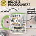 Mountainbike-Guide Tasse Lustiges Geschenk Studieren Kann Wirklich Jeder Nur Die Besten Werden Mountainbike-Guide Grün Trendation
