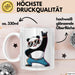 Panda Musiker Tasse Geschenk Lustige Geschenkidee Spruch Weiß Trendation