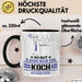 Koch Geschenk Tasse So Gut Kann Nur Ein Koch Aussehen Geschenkidee Kaffee-Becher Schwarz Trendation