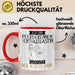 Pferderennen-Enthusiastin Tasse Geschenk Ich Bin Pferderennen-Enthusiastin Warum Weil Ich Es Kann Geschenkidee Geburtstag Rot Trendation