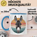 Eselbauer Esel Tier Tasse Geschenk Lustige Geschenkidee Spruch Blau Trendation