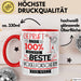 Beste Vogelforscherin Der Welt Tasse Geschenk für Eine Vogelforscherin Geprüft Und Sicher Geschenkidee Geburtstag Weihnachten Rot Trendation