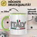 Italien Italien Karte Tasse Geschenk Lustige Geschenkidee Spruch Italien Grün Trendation