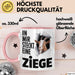 Ziegenbauer Ziegen Tier Tasse Geschenk Lustige Geschenkidee Spruch In Mir Steckt Eine Ziege Rosa Trendation