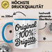 Brigitte Tasse Geschenk Original 100% Brigitte Geschenkidee Geburtstag Blau Trendation