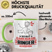 Ringer Geschenk Tasse So Gut Kann Nur Ein Ringer Aussehen Geschenkidee Kaffee-Becher Grün Trendation