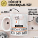 Geschenk für Outdoor-Fotografin Tasse Lustige Geschenkidee Geburtstag Ich Bin Outdoor-Fotografin Ich Darf Das Weiß Trendation