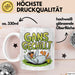 Sarkastische Gans Tasse Geschenkidee Total Entspannt Weiß Trendation