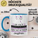 Tierschutzaktivistin Geschenk Tasse So Gut Kann Nur Eine Tierschutzaktivistin Aussehen Geschenkidee Geburtstag Weihnachten Lustig Blau Trendation