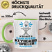 Keyboard-Spieler Geschenk Tasse So Gut Kann Nur Ein Keyboard-Spieler Aussehen Geschenkidee Kaffee-Becher Grün Trendation