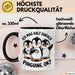 Pinguin Tier Tasse Geschenk Lustige Geschenkidee Spruch Ich Mag Halt Einfach Pinguine Schwarz Trendation