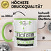 Flötistin Weil Es Keinen Schöneren Beruf Gibt Tasse Geschenk für Eine Flötistin Lustig Grün Trendation