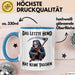 Sensenmann Tasse Geschenk Lustige Geschenkidee Spruch Das Letzte Hemd Hat Keine Taschen Blau Trendation